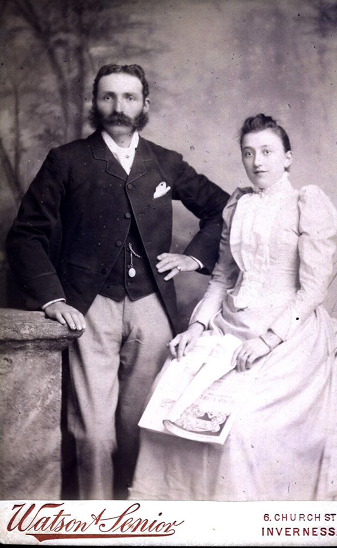 Photo of photos/Alexander McLennan i7145 and wife Jane - portrait